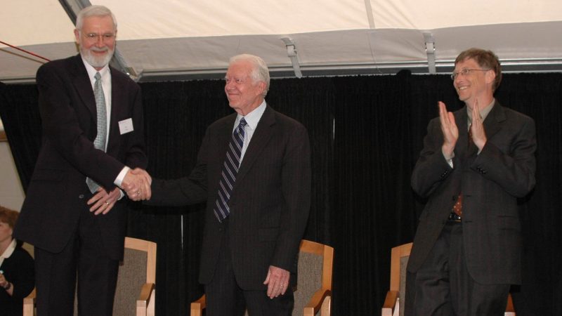 Bill Foege, Jimmy Carter, and Bill Gates